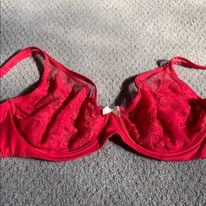Victoria’s Secret red bra!